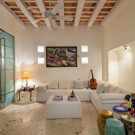 Heated Pool Spectacular House Historic Center Villa Cartagena